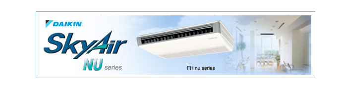 Daikin รุ่น Skyair NU Series แบบตั้งแขวน